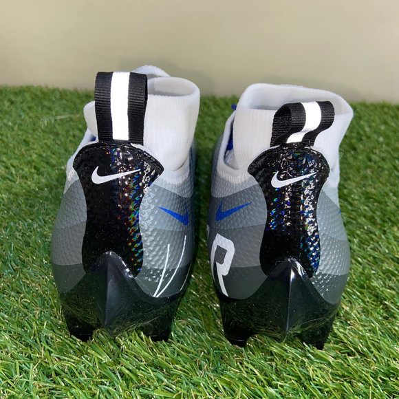 Nike Vapor Edge Pro 360 White Royal Blue Football Cleats DQ3670-041 Men Size 8 main image 4